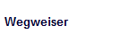Wegweiser