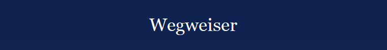 Wegweiser